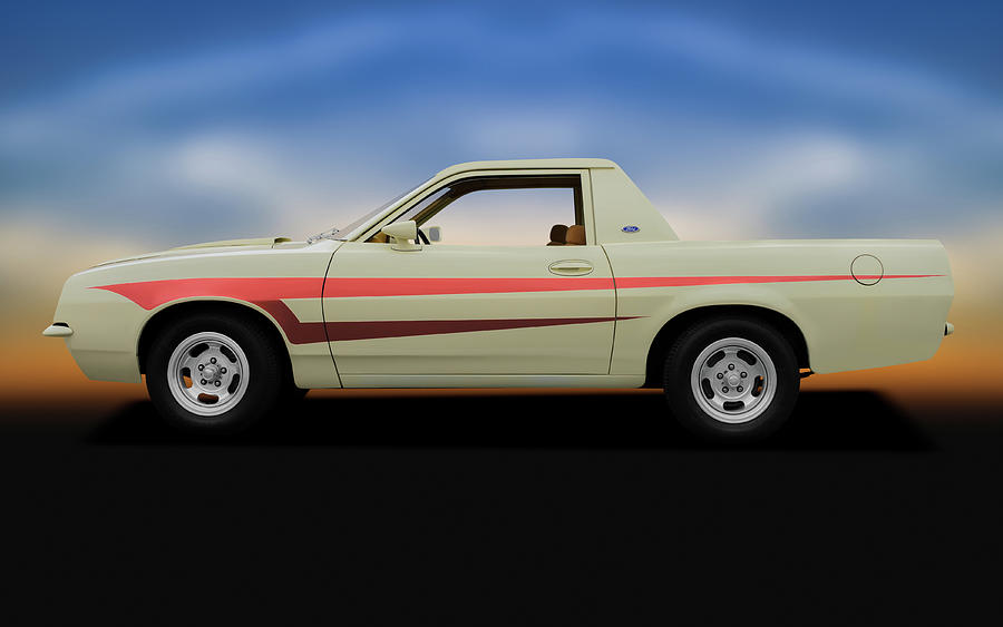 picture of a 1980 ford pinto mini truck